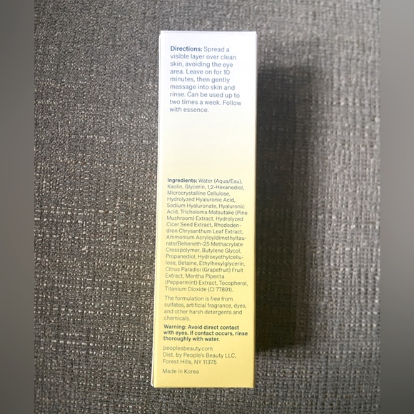 PEOPLE'S BEAUTY Frontliner Mask + Scrub BNIB NEW - Picture 7 of 9